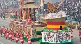 गणतंत्र दिवस झांकी में झारखंड की संस्कृति और नारी शक्ति