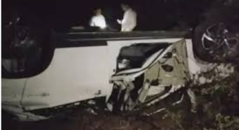 जमशेदपुर में सड़क हादसा, शराब पीकर तेज रफ्तार से चल रहे थे युवक, चार घायल