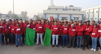 त्रिवेणी सैनिक माइनिंग प्राइवेट लिमिटेड द्वारा हाफ मैराथन का सफल आयोजन
