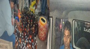सिलीगुड़ी से पटना जा रही शराब की बड़ी खेप बरामद