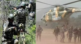 नक्सलियों और सुरक्षाबलों के बीच मुठभेड़, CRPF का जवान घायल