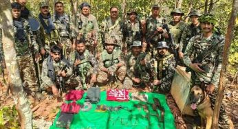 चाईबासा में सुरक्षाबलों ने नक्सल डंप को किया नष्ट, भारी मात्रा में हथियार और गोला-बारूद बरामद